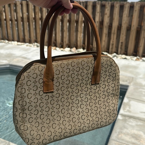 Celine Monogram Authentic Vintage Dome Handbag - Picture 2 of 16